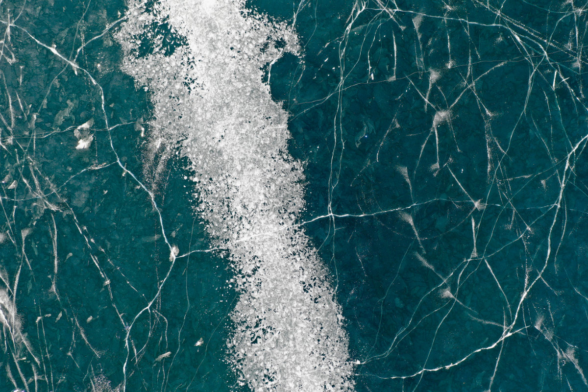 Silsersee Schwarzeis