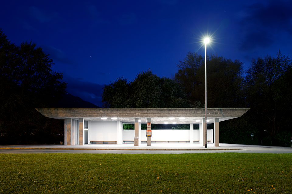 Chur Bushaltestelle Obere Au