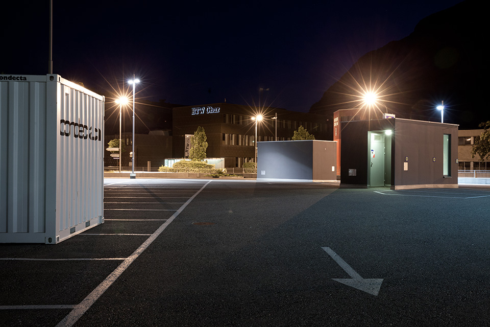 Chur Parkplatz HTW